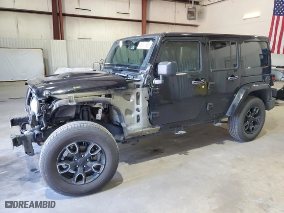 2018 Jeep Wrangler JK Unlimited Altitude with VIN 1C4BJWEG6JL848138, listed as a Copart auction lot 46517885 with 74,650 mi miles and Salvage Title. Bid and sale history available at carsss.com. Image 1.