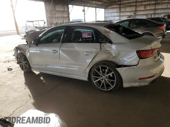2016 Audi S3 Prestige z VIN WAUF1GFF0G1027664, wystawiony jako Copart lot #42607115 z przebiegiem Nie podano mil oraz Szkody całkowita. Historia ofert i sprzedaży dostępna na DreamBid. Obrazek 2.