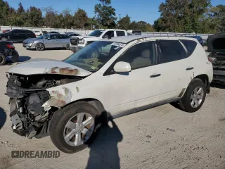 2006 Nissan Murano S z VIN JN8AZ08TX6W415345, wystawiony jako Copart lot #78398824 z przebiegiem 240 480 mil mil oraz Szkoda całkowita • Salvage title. Historia ofert i sprzedaży dostępna na DreamBid. Obrazek 1.