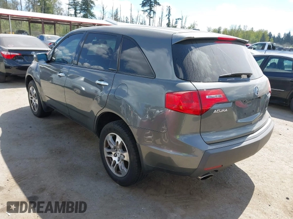 2008 Acura MDX Tech Pkg with VIN 2HNYD28348H536842, listed as a IAAI auction lot 42100906 with 179,050 mi miles. Bid and sale history available at carsss.com. Image 3.