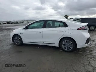 2020 Hyundai Ioniq SEL with VIN KMHC75LD8LU189686, listed as a Copart auction lot 53716935 with 21,641 mi miles and Salvage Title. Bid and sale history available at DreamBid. Image 2.