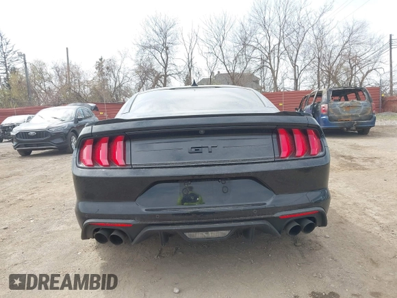 2022 Ford Mustang GT with VIN 1FA6P8CF7N5149137, listed as a IAAI auction lot 42053008 with 32,324 mi miles and . Bid and sale history available at DreamBid. Image 16.