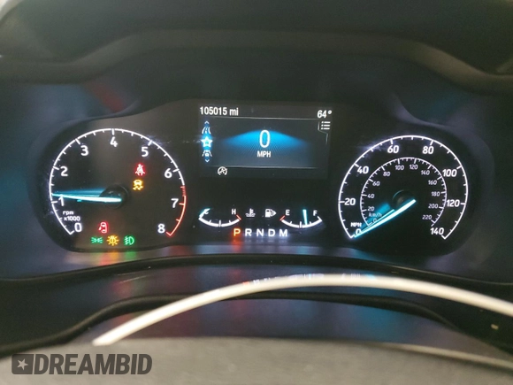 2019 Ford Transit Connect XLT with VIN NM0GE9F23K1406216, listed as a Copart auction lot 58146145 with 105,015 mi miles and Non repairable. Bid and sale history available at DreamBid. Image 9.