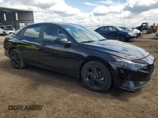2023 Hyundai Elantra SEL with VIN KMHLM4AG3PU372242, listed as a Copart auction lot 58387375 with 13,746 mi miles and Salvage title. Bid and sale history available at DreamBid. Image 4.