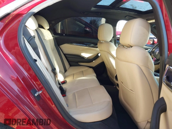 2017 Cadillac CTS Sedan Luxury RWD with VIN 1G6AR5SX6H0209551, listed as a IAAI auction lot 40415657 with 86,551 mi miles. Bid and sale history available at carsss.com. Image 8.