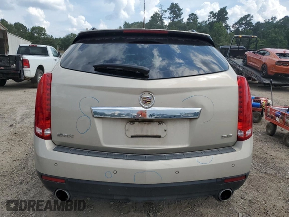 2012 Cadillac SRX Performance Collection with VIN 3GYFNBE34CS608427, listed as a Copart auction lot 62755945 with 139,331 mi miles and Salvage title. Bid and sale history available at DreamBid. Image 6.