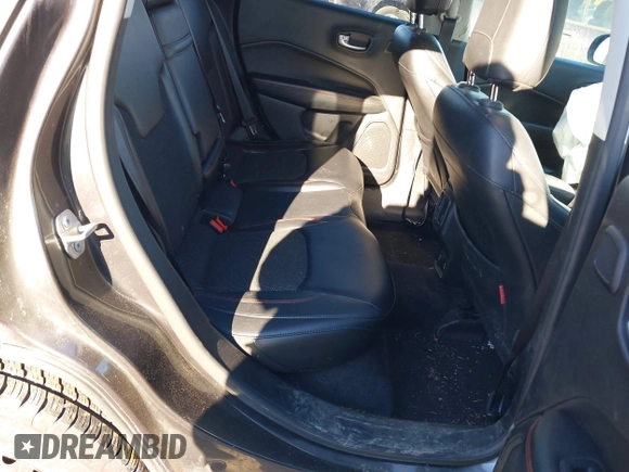 2017 Jeep Compass Trailhawk with VIN 3C4NJDDB8HT666169, listed as a IAAI auction lot 41434519 with 143,263 mi miles and . Bid and sale history available at DreamBid. Image 8.