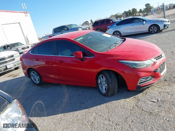 2017 Chevrolet Cruze LT with VIN 1G1BE5SMXH7257203, listed as a IAAI auction lot 41321538 with NaN miles. Bid and sale history available at carsss.com. Image 13.