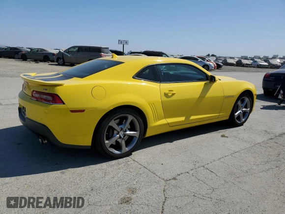 2014 Chevrolet Camaro SS with VIN 2G1FK1EJ1E9213024, listed as a Copart auction lot 60081665 with 174,469 mi miles and Salvage title. Bid and sale history available at DreamBid. Image 3.