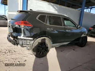 2017 Nissan Rogue SV with VIN KNMAT2MT5HP510648, listed as a Copart auction lot 44515485 with 163,016 mi miles and Salvage title. Bid and sale history available at DreamBid. Image 3.