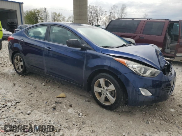 2013 Hyundai Elantra GLS z VIN KMHDH4AE8DU487602, wystawiony jako Copart lot #55031365 z przebiegiem 133 822 mil mil oraz Czysty tytuł • Clean title. Historia ofert i sprzedaży dostępna na DreamBid. Obrazek 4.