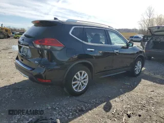 2017 Nissan Rogue SL with VIN JN8AT2MT5HW389226, listed as a Copart auction lot 50235635 with 69,240 mi miles and Salvage Title. Bid and sale history available at DreamBid. Image 3.