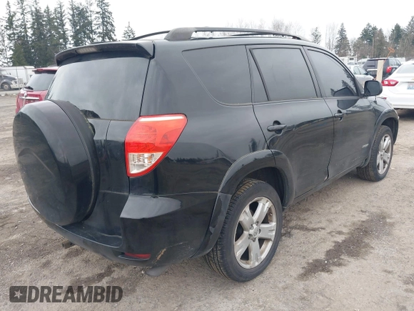 2006 Toyota RAV4 Sport with VIN JTMZK32V465002650, listed as a IAAI auction lot 41648400 with 294,305 mi miles. Bid and sale history available at carsss.com. Image 4.