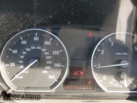 2013 BMW 1 Series 128i with VIN WBAUL7C53DVU09950, listed as a Copart auction lot 77703764 with 94,378 mi miles and Salvage title. Bid and sale history available at DreamBid. Image 9.