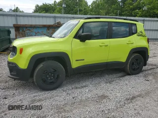 2017 Jeep Renegade Sport z VIN ZACCJBAB2HPG05598, wystawiony jako Copart lot #58497165 z przebiegiem 74 596 mil mil oraz Szkoda całkowita • Salvage title. Historia ofert i sprzedaży dostępna na DreamBid. Obrazek 1.