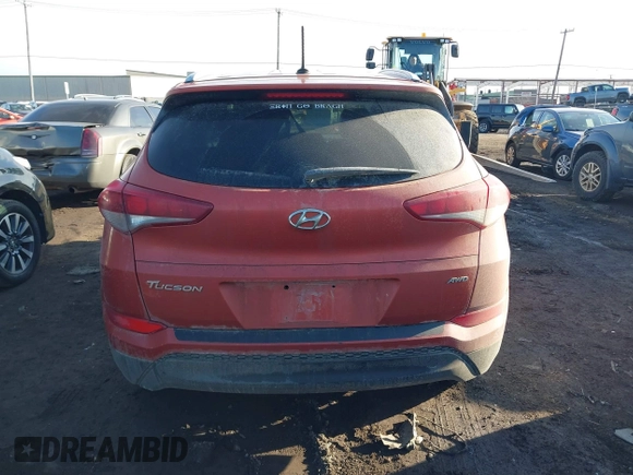 2017 Hyundai Tucson SE with VIN KM8J3CA46HU424815, listed as a IAAI auction lot 41771457 with 104,698 mi miles. Bid and sale history available at carsss.com. Image 16.