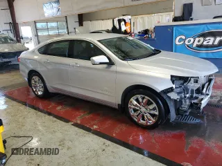 2017 Chevrolet Impala LT with VIN 2G1105S33H9159436, listed as a Copart auction lot 53966185 with 172,784 mi miles and Salvage Title. Bid and sale history available at DreamBid. Image 4.