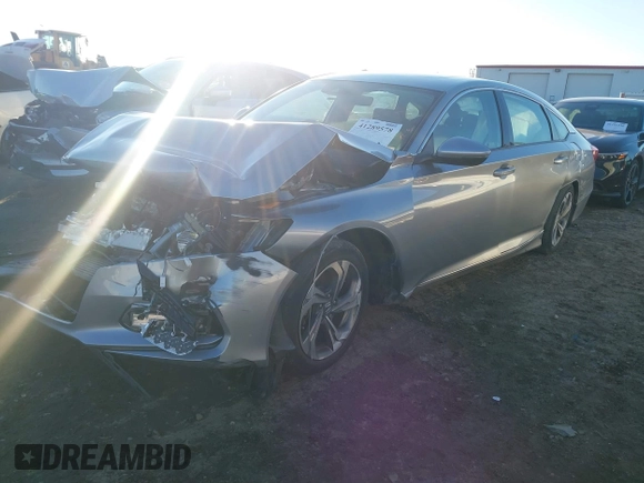2020 Honda Accord EX-L with VIN 1HGCV2F59LA003931, listed as a IAAI auction lot 41289578 with 38,624 mi miles and . Bid and sale history available at DreamBid. Image 2.
