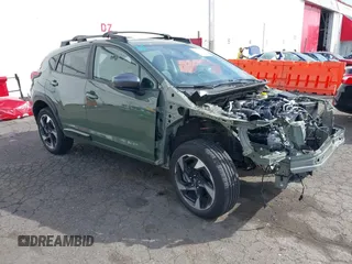2024 Subaru Crosstrek Limited with VIN 4S4GUHM6XR3800649, listed as a IAAI auction lot 41891598 with 11,034 mi miles. Bid and sale history available at carsss.com. Image 1.