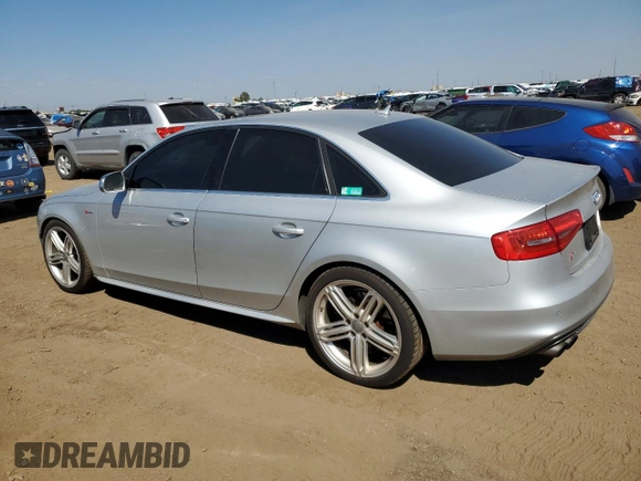 2013 Audi S4 Prestige with VIN WAUKGAFL1DA127560, listed as a Copart auction lot 70191744 with 100,526 mi miles and Salvage Title. Bid and sale history available at carsss.com. Image 2.