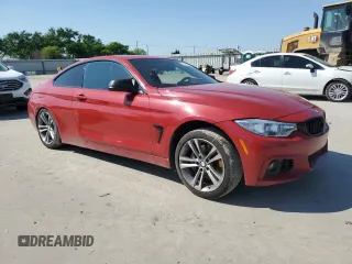 2015 BMW 4 Series 435i xDrive with VIN WBA3R5C51FK372318, listed as a Copart auction lot 52177785 with 74,961 mi miles and Salvage title. Bid and sale history available at DreamBid. Image 4.