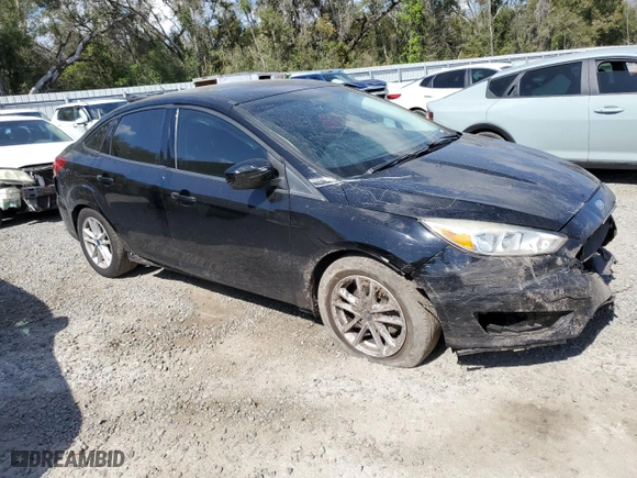 2018 Ford Focus SE with VIN 1FADP3F25JL256440, listed as a Copart auction lot 45380435 with 97,099 mi miles and Salvage Title. Bid and sale history available at carsss.com. Image 4.