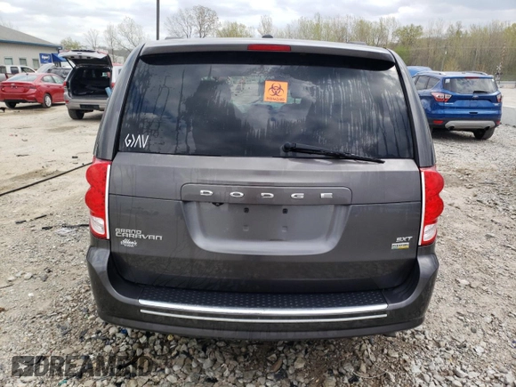 2018 Dodge Grand Caravan SXT with VIN 2C4RDGCG0JR238404, listed as a Copart auction lot 52288385 with 140,345 mi miles and Non Repairable. Bid and sale history available at DreamBid. Image 6.