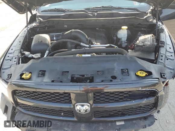 2017 Ram 1500 Tradesman with VIN 1C6RR7FT6HS839973, listed as a Copart auction lot 60552185 with 103,712 mi miles and Salvage title. Bid and sale history available at DreamBid. Image 11.