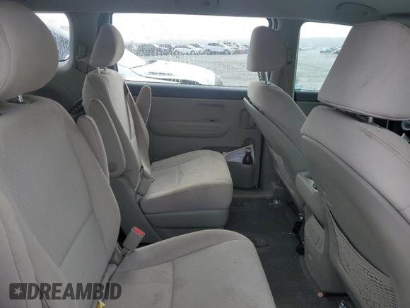 2016 Kia Sedona L with VIN KNDMA5C19G6173944, listed as a Copart auction lot 45194425 with 95,252 mi miles and Salvage Title. Bid and sale history available at carsss.com. Image 12.