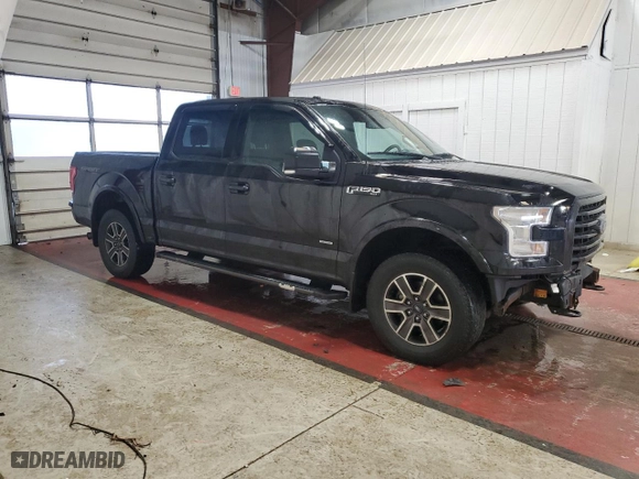 2017 Ford F-150 XL with VIN 1FTEW1EP5HFB71979, listed as a Copart auction lot 50326265 with 85,302 mi miles and Non Repairable. Bid and sale history available at carsss.com. Image 4.