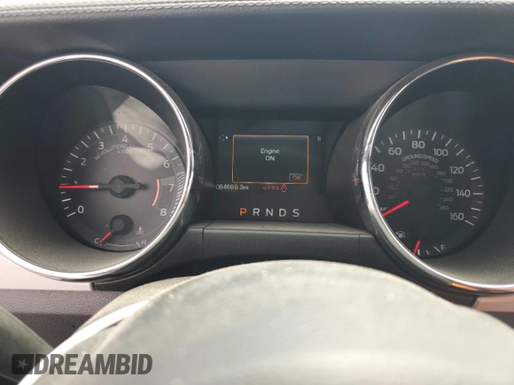 2016 Ford Mustang EcoBoost Premium with VIN 1FATP8UH2G5275007, listed as a Copart auction lot 59154105 with 84,689 mi miles and Salvage title. Bid and sale history available at DreamBid. Image 9.
