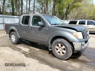 2005 Nissan Frontier 4WD LE with VIN 1N6AD07W55C429219, listed as a Copart auction lot 51066955 with 196,617 mi miles and Salvage Title. Bid and sale history available at carsss.com. Image 4.
