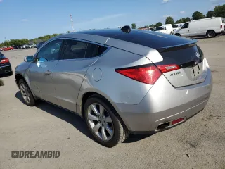 2011 Acura ZDX Tech Pkg with VIN 2HNYB1H45BH500660, listed as a Copart auction lot 68547724 with Not Provided miles and Salvage Title. Bid and sale history available at carsss.com. Image 2.