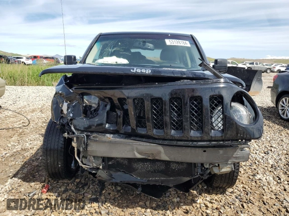 2017 Jeep Patriot High Altitude with VIN 1C4NJPFA9HD187951, listed as a Copart auction lot 53128184 with 77,832 mi miles and Salvage Title. Bid and sale history available at carsss.com. Image 5.