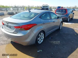 2012 Hyundai Elantra GLS with VIN KMHDH4AE2CU274806, listed as a IAAI auction lot 41893318 with 172,480 mi miles. Bid and sale history available at carsss.com. Image 4.