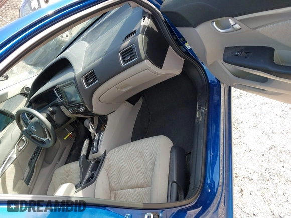 2015 Honda Civic EX with VIN 19XFB2F87FE040749, listed as a IAAI auction lot 41741707 with 67,790 mi miles and . Bid and sale history available at carsss.com. Image 5.
