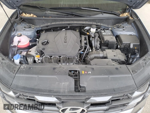 2025 Hyundai Tucson SEL with VIN 5NMJB3DE2SH493866, listed as a Copart auction lot 53480595 with 17,323 mi miles and Salvage Title. Bid and sale history available at carsss.com. Image 12.