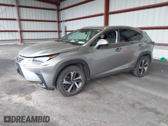 2020 Lexus NX 300h with VIN JTJGJRDZ0L2126938, listed as a IAAI auction lot 42246887 with 83,860 mi miles and . Bid and sale history available at DreamBid. Image 2.