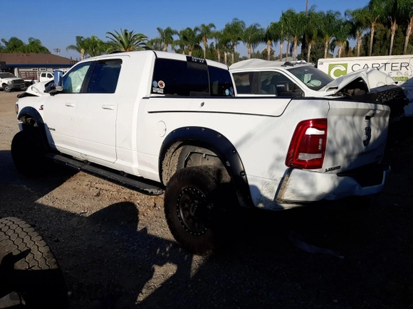 2019 Ram 3500 Laramie with VIN 3C63R3ML9KG542969, listed as a Copart auction lot 75699684 with 63,045 mi miles and Salvage Title. Bid and sale history available at carsss.com. Image 2.