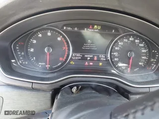 2019 Audi A4 Premium with VIN WAUGMAF40KN002742, listed as a IAAI auction lot 41902534 with 87,165 mi miles. Bid and sale history available at carsss.com. Image 7.
