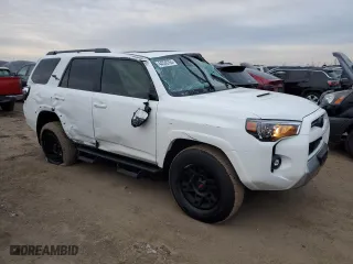 2024 Toyota 4Runner TRD Off Road with VIN JTERU5JR7R6270449, listed as a Copart auction lot 44336755 with 12,599 mi miles and Salvage Title. Bid and sale history available at carsss.com. Image 4.