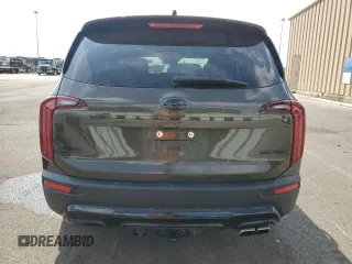 2021 Kia Telluride SX with VIN 5XYP5DHC6MG186195, listed as a Copart auction lot 59906235 with 77,626 mi miles and Salvage title. Bid and sale history available at DreamBid. Image 6.