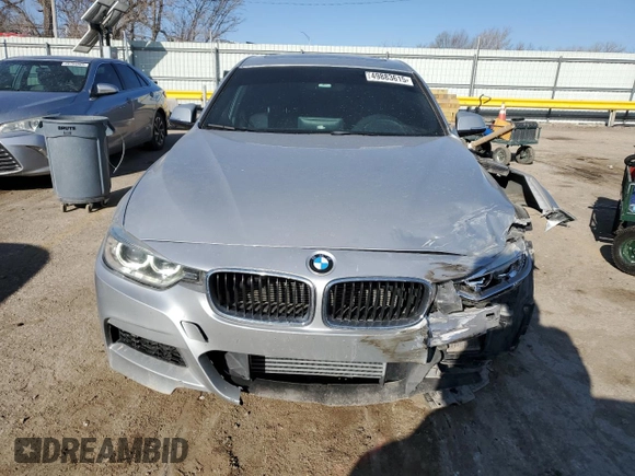 2013 BMW 3 Series 328i with VIN WBA3C1C54DF441695, listed as a Copart auction lot 49883615 with 125,692 mi miles and Salvage Title. Bid and sale history available at carsss.com. Image 5.