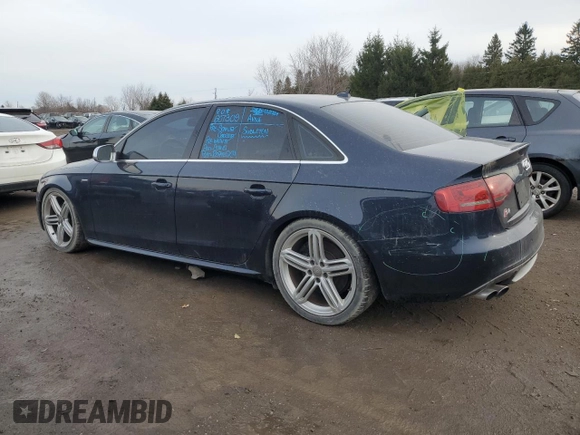 2011 Audi S4 Premium with VIN WAUFGCFL2BA011729, listed as a Copart auction lot 83214764 with 204,731 mi miles and Clean Title. Bid and sale history available at carsss.com. Image 2.