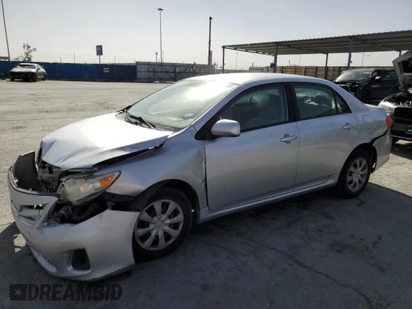 2011 Toyota Corolla L with VIN JTDBU4EE5BJ103727, listed as a Copart auction lot 89411495 with 158,414 mi miles and Salvage Title. Bid and sale history available at carsss.com. Image 1.
