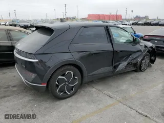 2022 Hyundai IONIQ 5 SE with VIN KM8KMDAF9NU100567, listed as a Copart auction lot 48019153 with 8,636 mi miles. Bid and sale history available at carsss.com. Image 3.