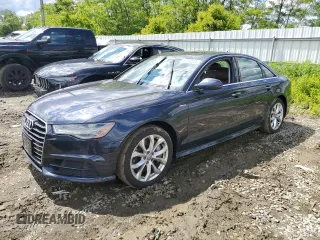 2018 Audi A6 z VIN WAUH3AFC2JN002285, wystawiony jako Copart lot #58360955 z przebiegiem 101 187 mil mil oraz Szkoda całkowita • Salvage title. Historia ofert i sprzedaży dostępna na DreamBid. Obrazek 1.