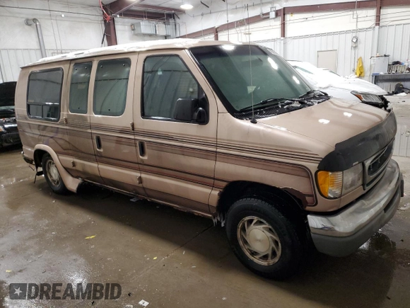 1997 Ford Econoline Commercial z VIN 1FDEE14L0VHA01896, wystawiony jako Copart lot #43561985 z przebiegiem 203 840 mil mil oraz Nie do naprawy. Historia ofert i sprzedaży dostępna na DreamBid. Obrazek 4.