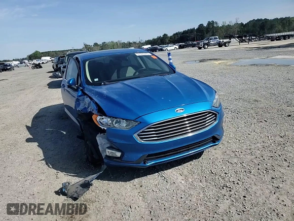 2019 Ford Fusion SE with VIN 3FA6P0HD2KR193449, listed as a Copart auction lot 51376985 with 181,711 mi miles and Salvage Title. Bid and sale history available at DreamBid. Image 11.