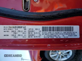 2014 Dodge Journey SXT z VIN 3C4PDCBG3ET270963, wystawiony jako Copart lot #49604915 z przebiegiem 138 187 mil mil oraz Szkoda całkowita • Salvage title. Historia ofert i sprzedaży dostępna na DreamBid. Obrazek 14.